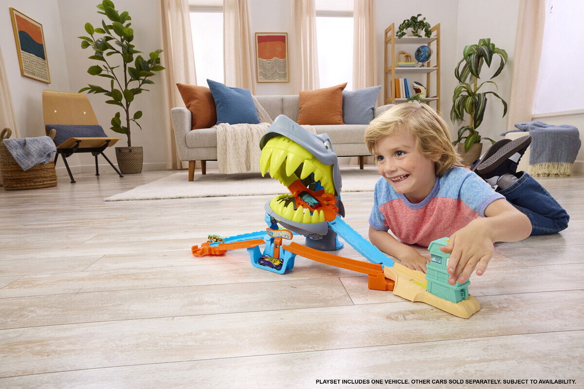 Hot Wheels - City Shark Chomp Beach - Haj - Mattel