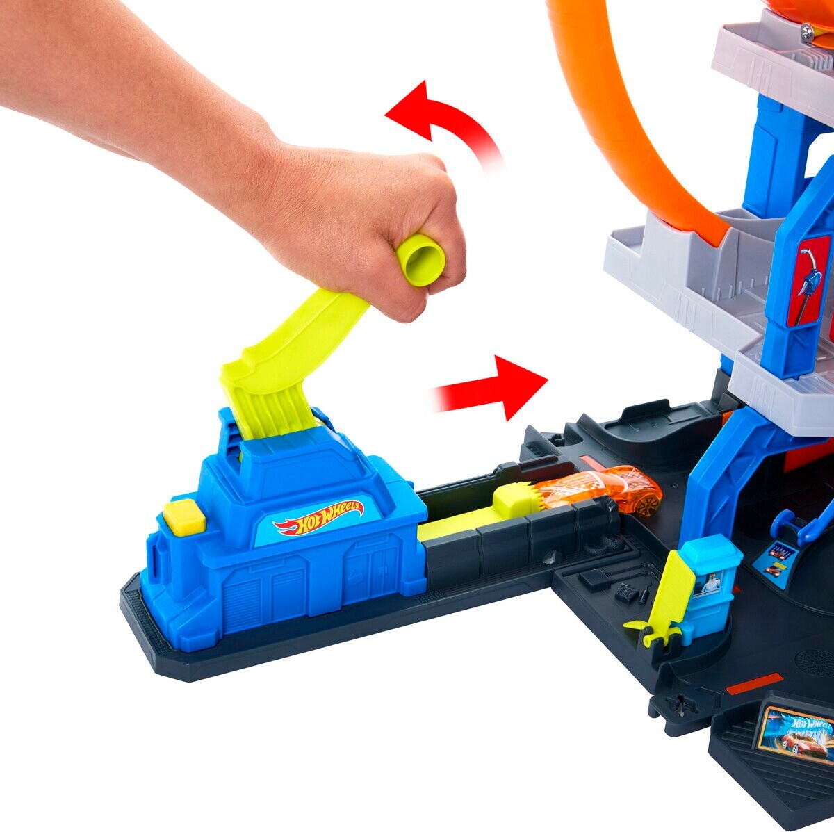Hot Wheels - City Mega Loop Garage - Super Police Station