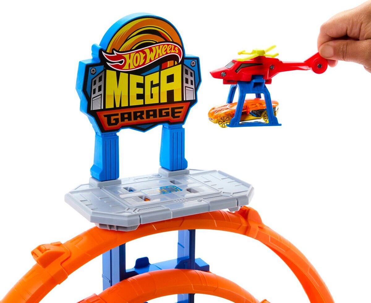 Hot Wheels - City Mega Loop Garage - Super Police Station