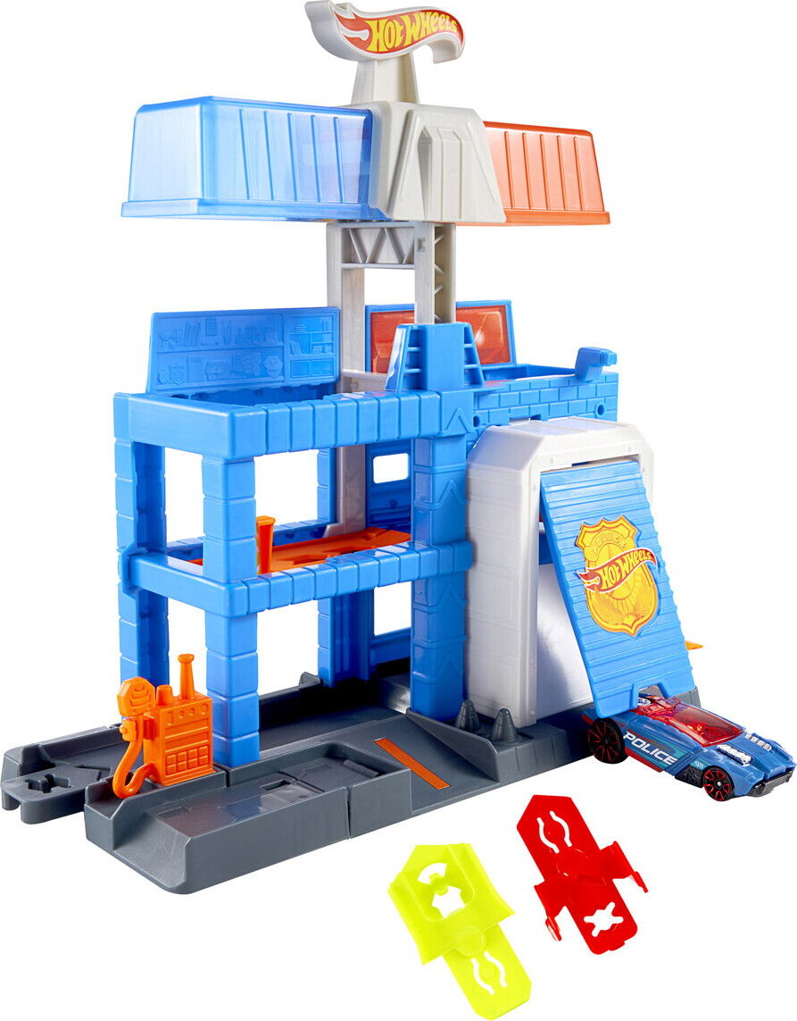 Hot Wheels - City Downtown Police Tower - Politistation - Mattel