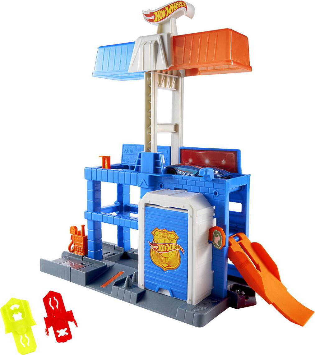 Hot Wheels - City Downtown Police Tower - Politistation - Mattel