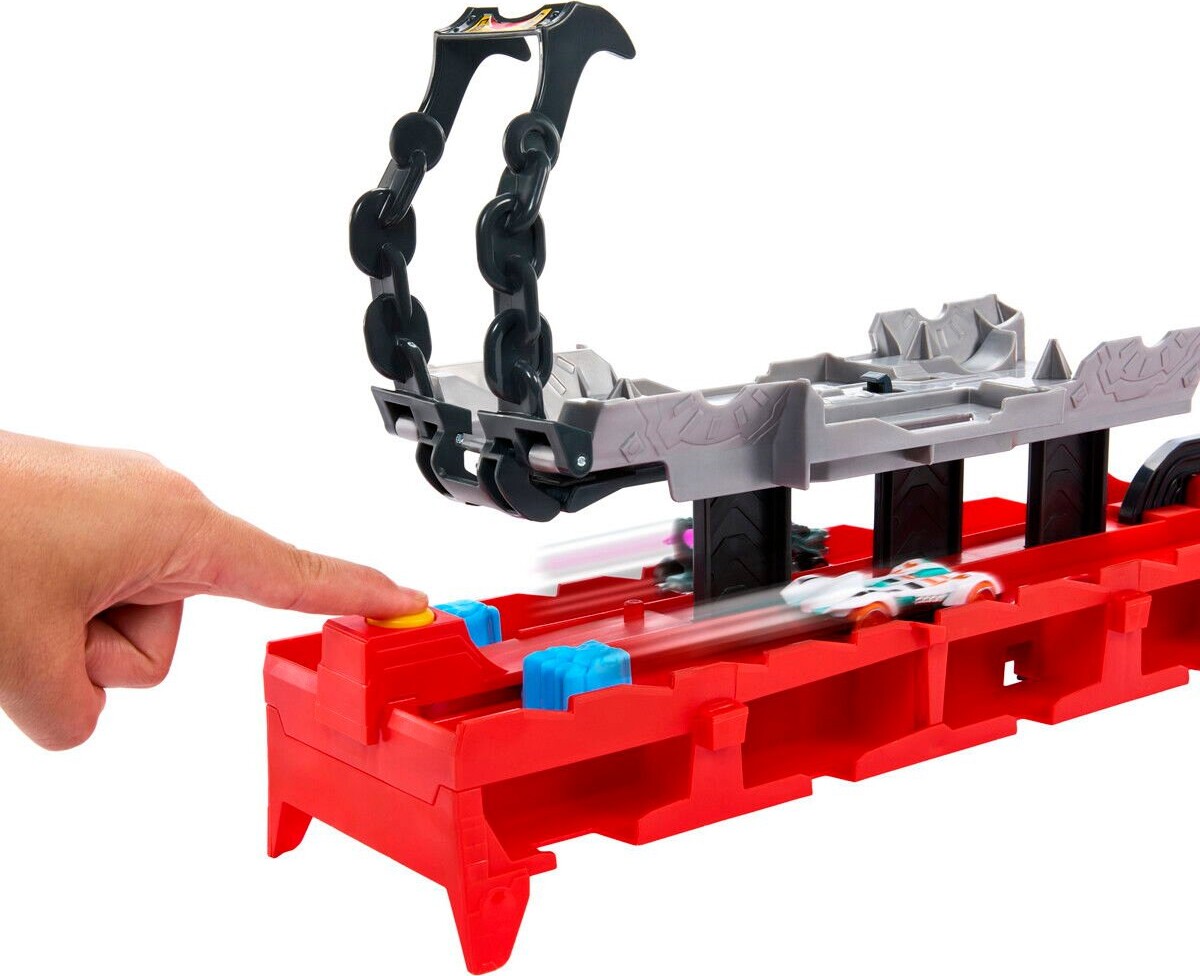 Hot Wheels - City Ultimate Dual Dragon Raceway Transporter Sæt