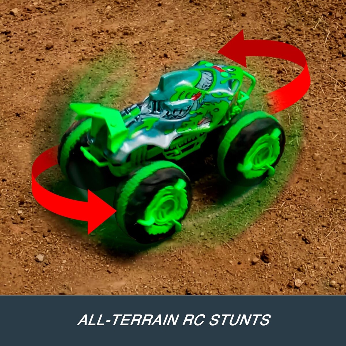 Hot Wheels - All-Terrain Great Bite Rc Truck - Mattel Jmm76