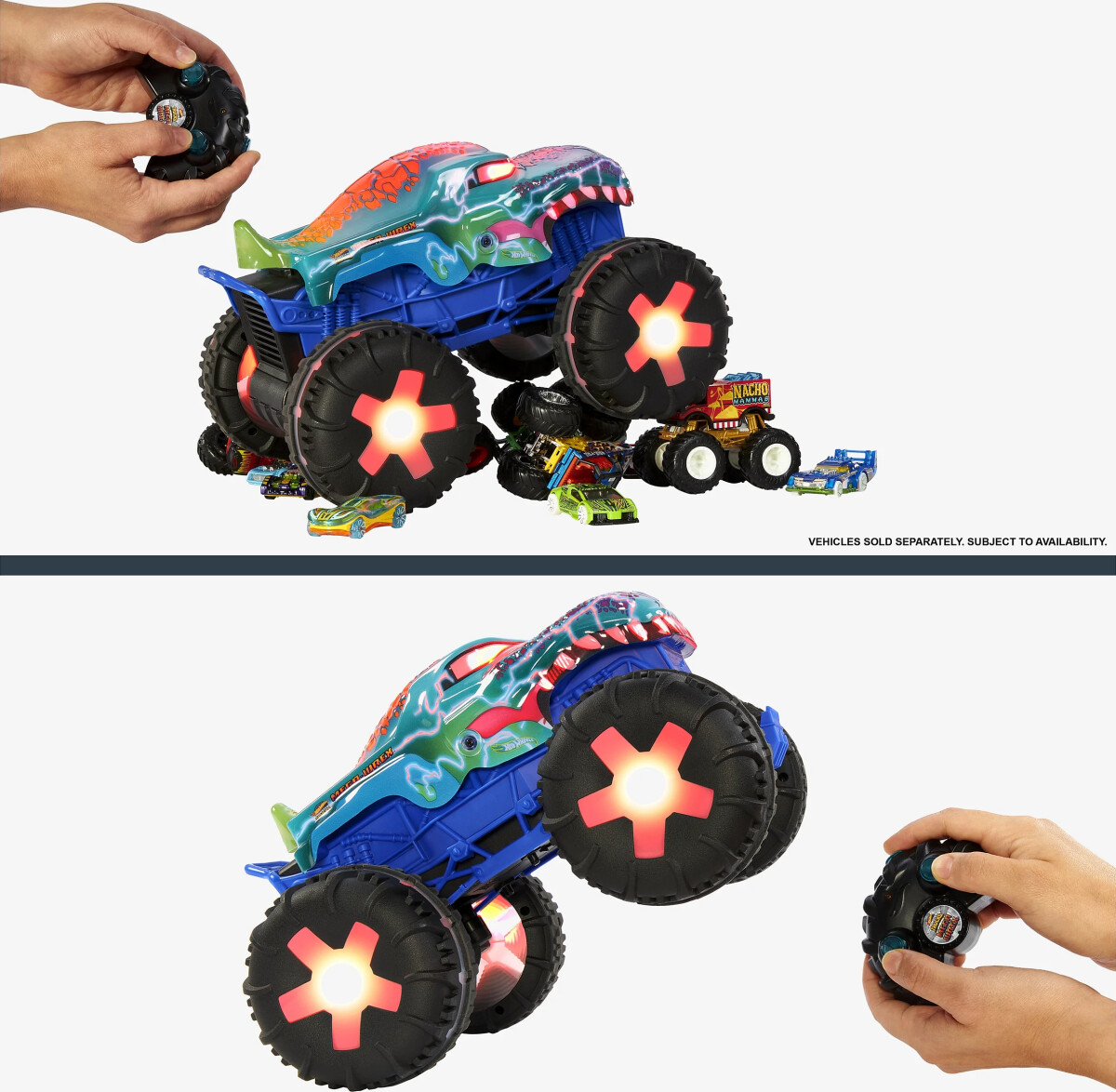 Hot Wheels - Fjernstyret Monstertruck Mega Wrex - Mattel Jbd90