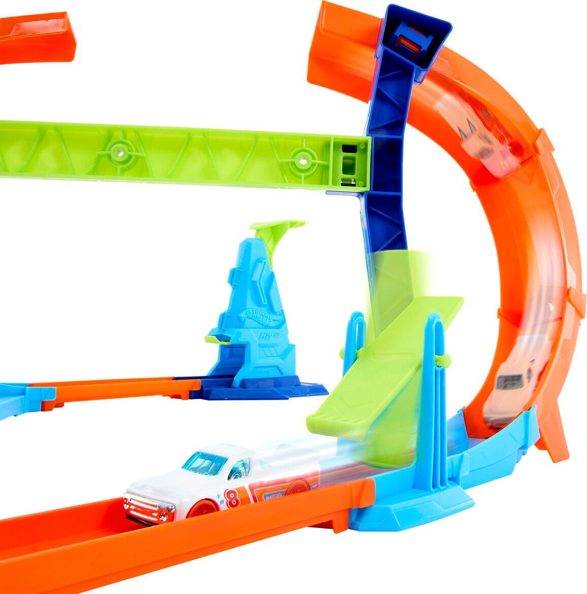 Hot Wheels - Stunt Tracks - Corkscrew Jump Champion