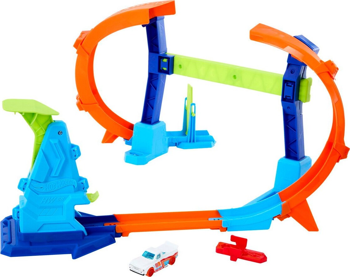 Hot Wheels - Stunt Tracks - Corkscrew Jump Champion