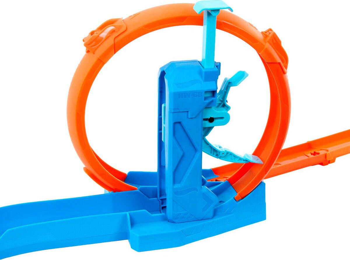 Hot Wheels - Track Creator - Triple Loop Speed Kit - Bilbane Sæt