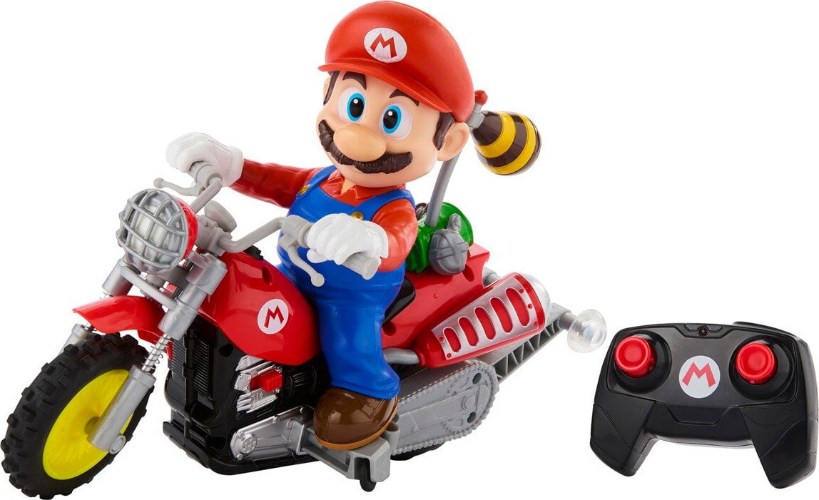 Hot Wheels Rc - Mario Galaxy Movie Motorbike - Mattel Jml15