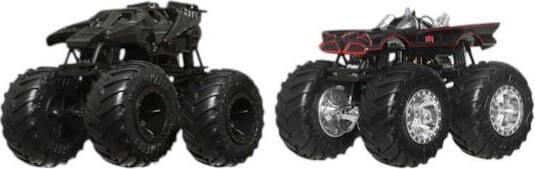 Hot Wheels - Monster Trucks - 1 64 - Dc Batman Vs Batman Classic Tv Series