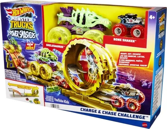 Hot Wheels - Monster Trucks - Charge Chase Challenge