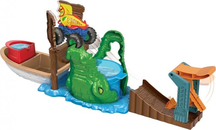 Hot Wheels - Monster Trucks - Color Shifters - Swamp Chomp