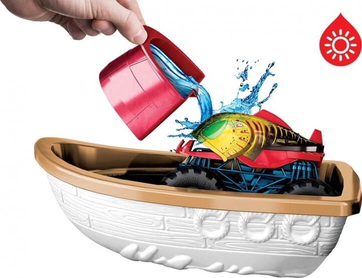 Hot Wheels - Monster Trucks - Color Shifters - Swamp Chomp