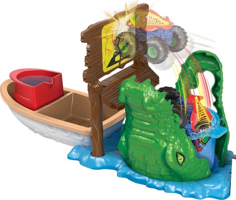 Hot Wheels - Monster Trucks - Color Shifters - Swamp Chomp