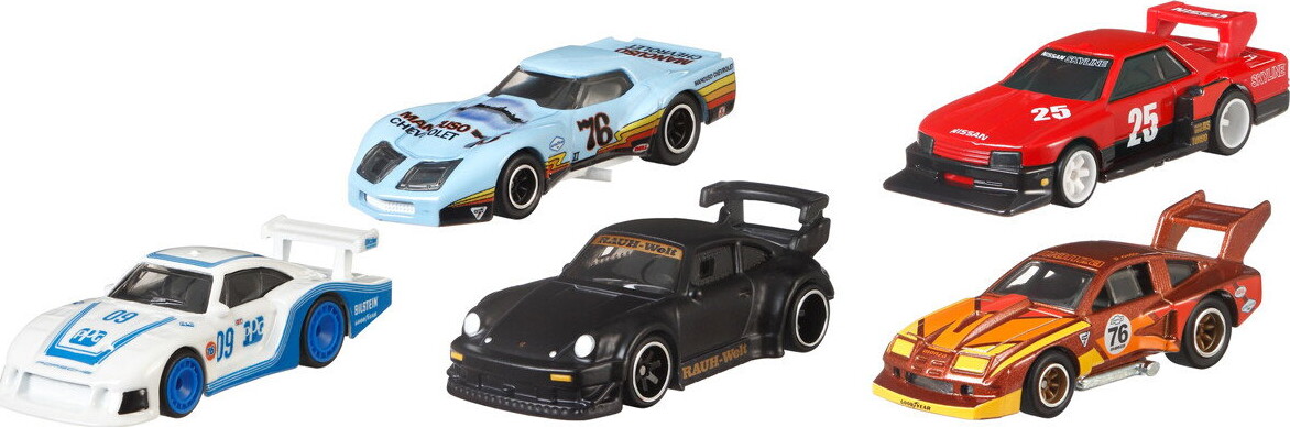 Hot Wheels - Premium Circuit Legends - Assorteret - Mattel Fpy86