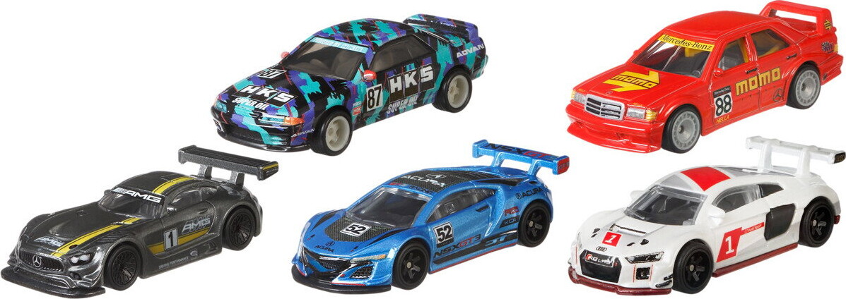 Hot Wheels - Premium Circuit Legends - Assorteret - Mattel Fpy86