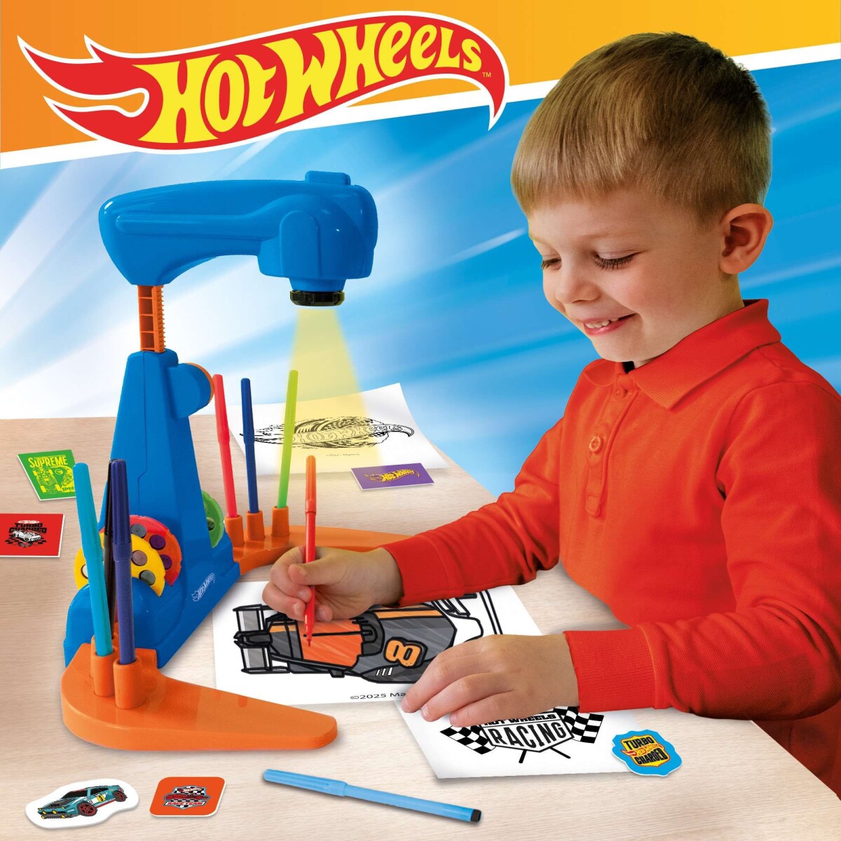 Hot Wheels - Projector Drawing School 114061