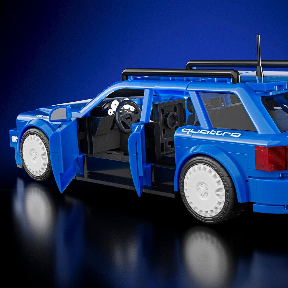 Mattel Brick Shop Jgr28 - 94 Audi Avant Rs2 - Hot Wheels Speed