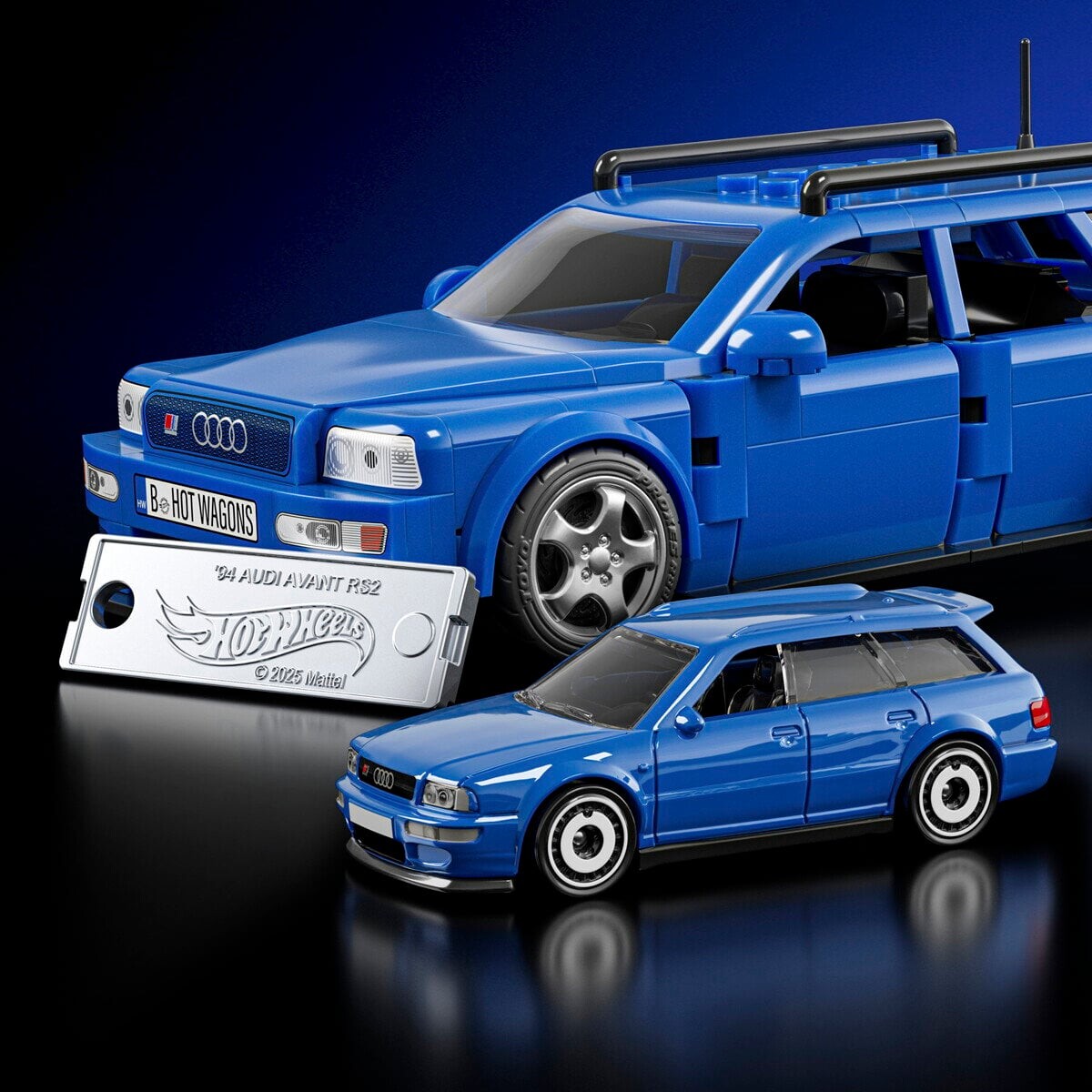 Mattel Brick Shop Jgr28 - 94 Audi Avant Rs2 - Hot Wheels Speed