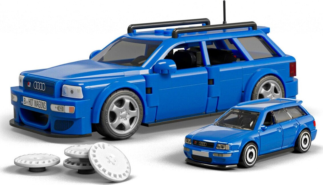 Mattel Brick Shop Jgr28 - 94 Audi Avant Rs2 - Hot Wheels Speed
