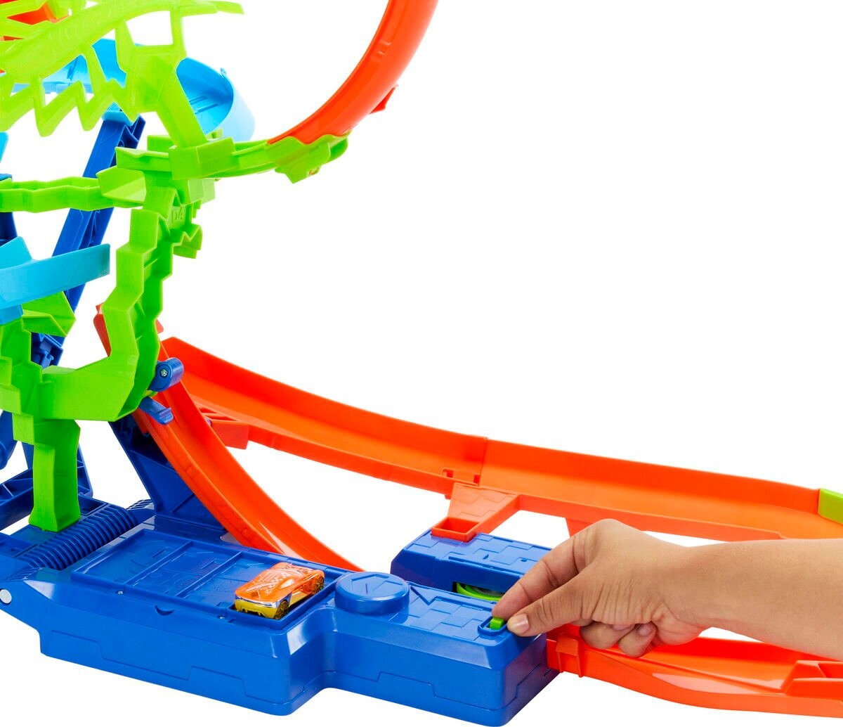 Hot Wheels - Stunt Tracks Mid-Air Crash - Bilbane Inkl 1 Bil