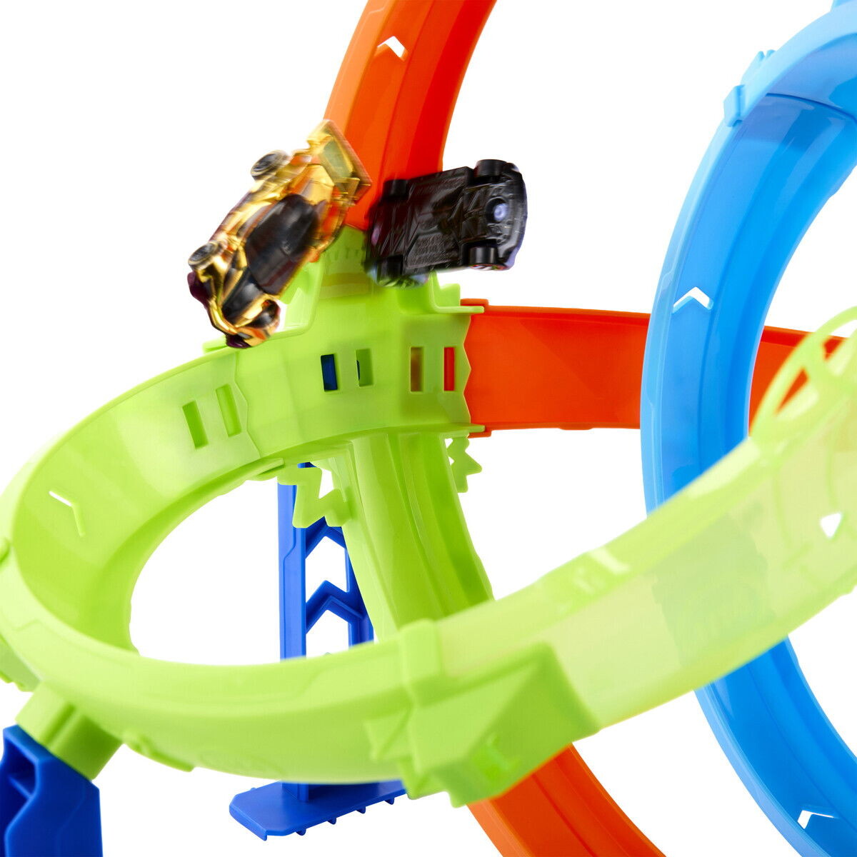 Hot Wheels - Rapid Launch Cyclone - Loop Bane - Stunt Tracks