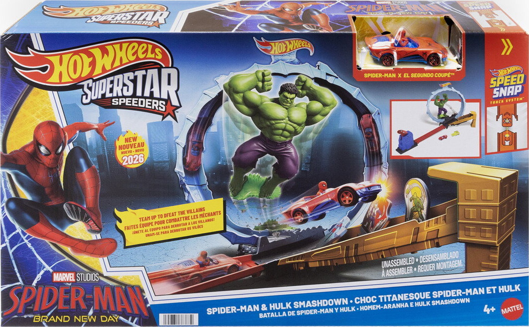 Hot Wheels Superstar Speeders Blue Oasis Sæt