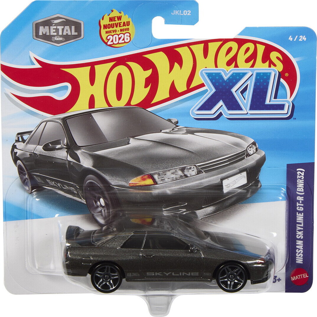 Hot Wheels - Xl Metal Bil - 1 43 - Assorteret - Mattel Jkl02