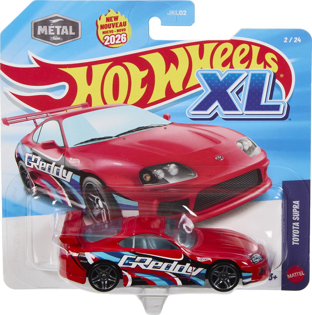 Hot Wheels - Xl Metal Bil - 1 43 - Assorteret - Mattel Jkl02