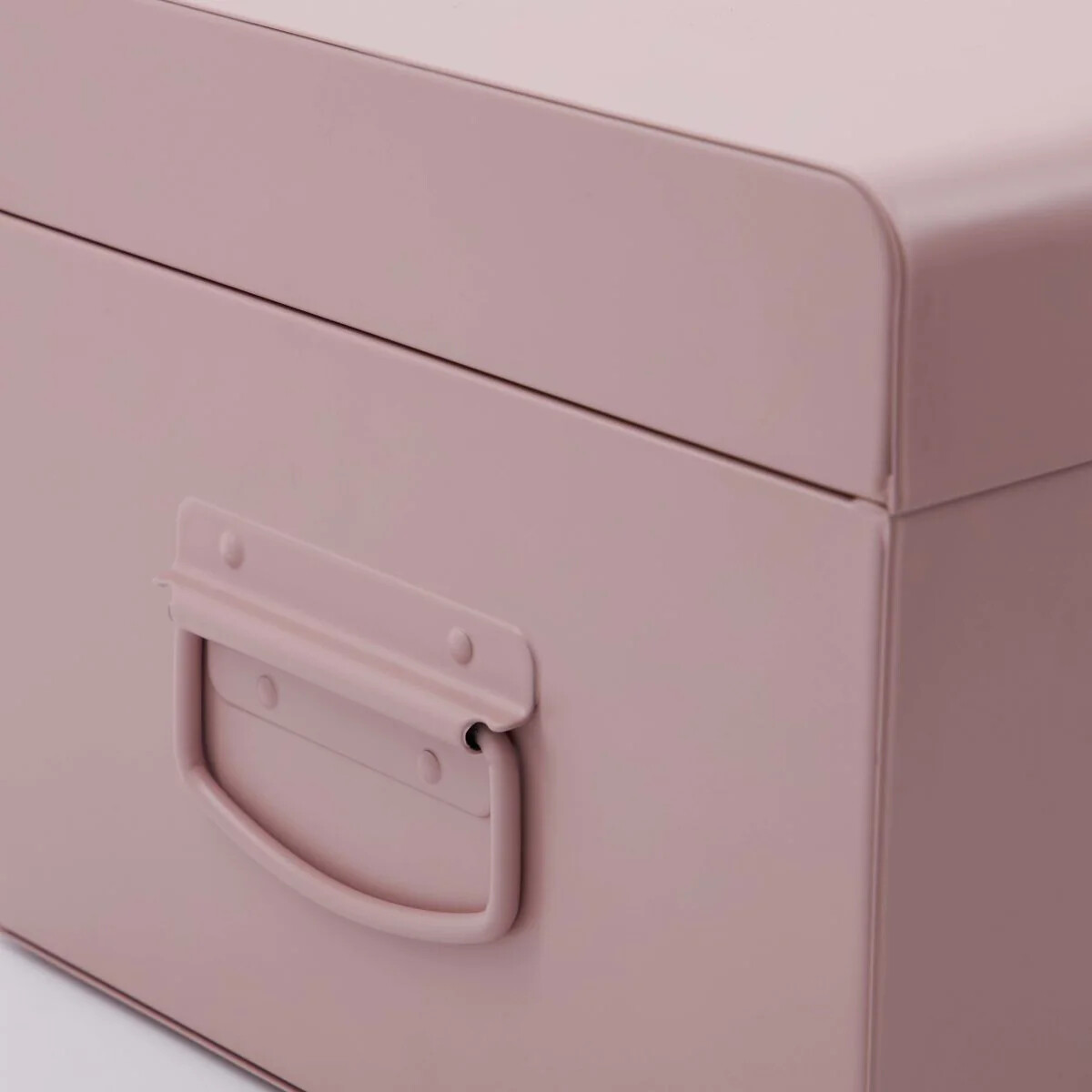 House Doctor - Æsker Til Opbevaring - Metal - Beige Og Rosa - 2 Stk