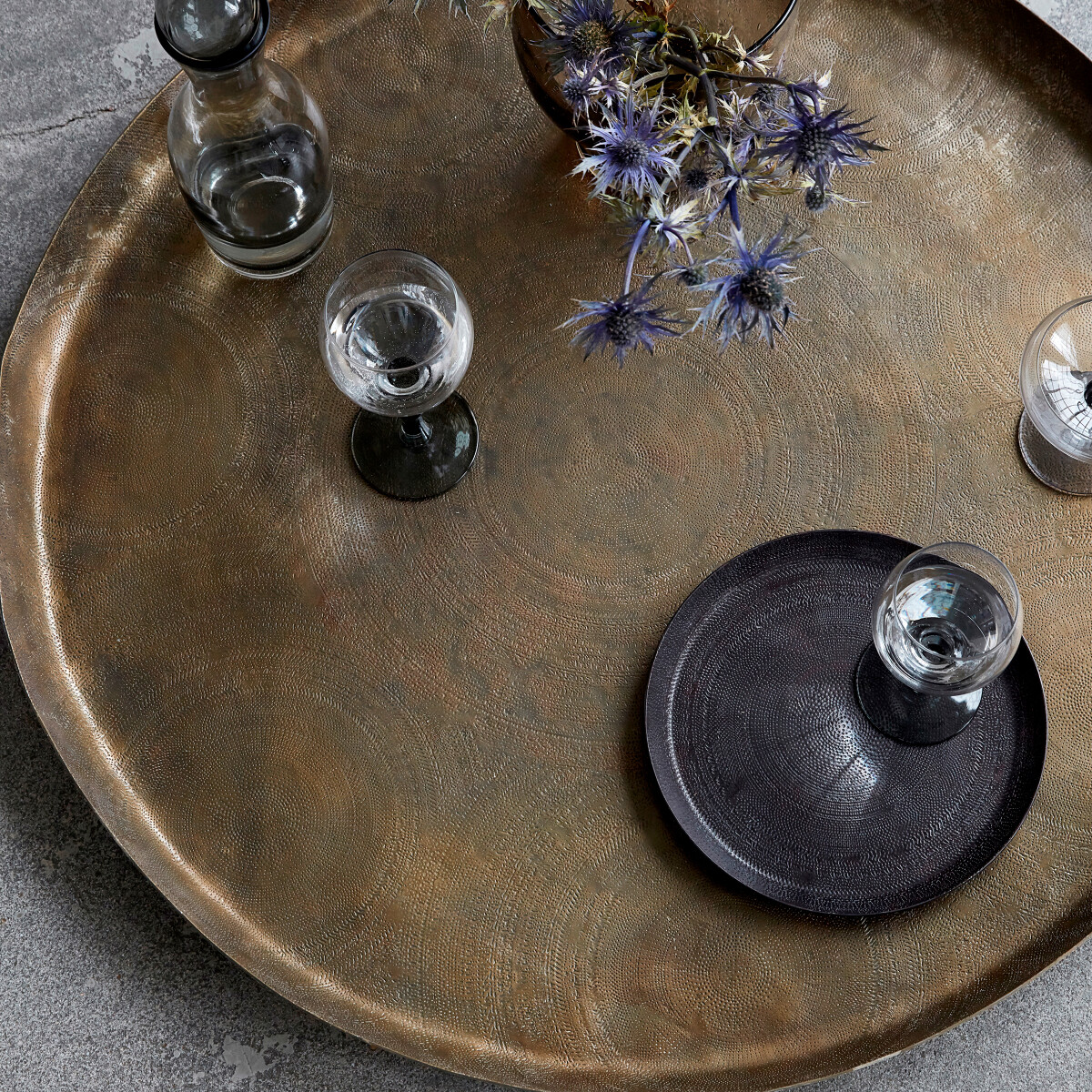 House Doctor - Bakke - Jhansi - Antik Messing Finish - Ø 80 Cm