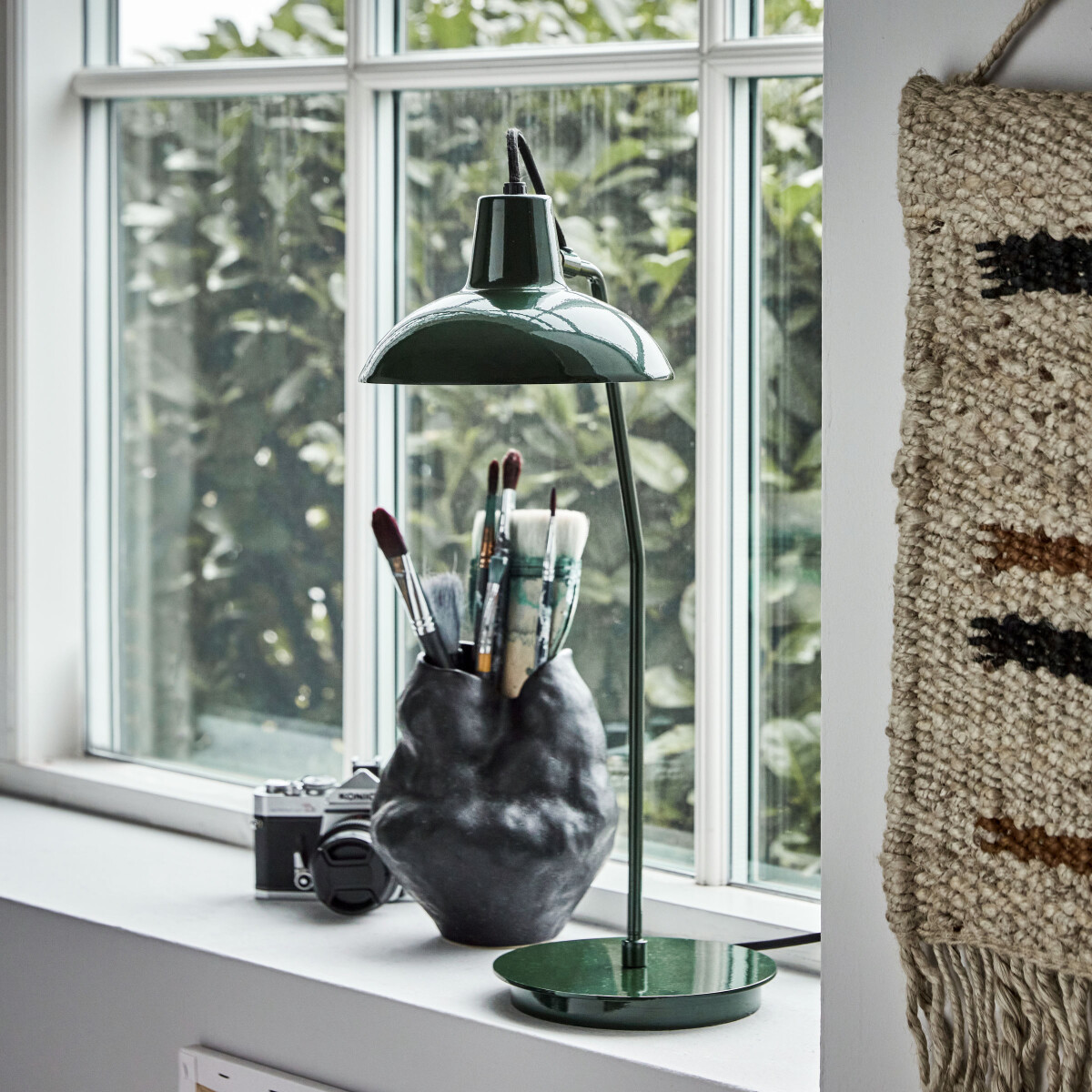 House Doctor - Bordlampe - Desk - Grøn - H 50 Cm