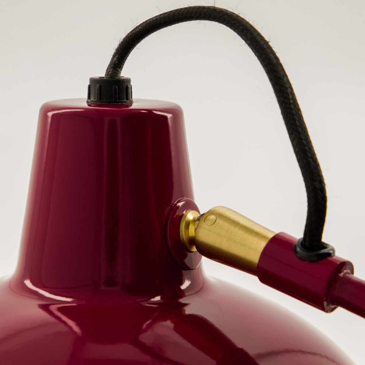 House Doctor - Bordlampe - Desk - Rød - H 50 Cm