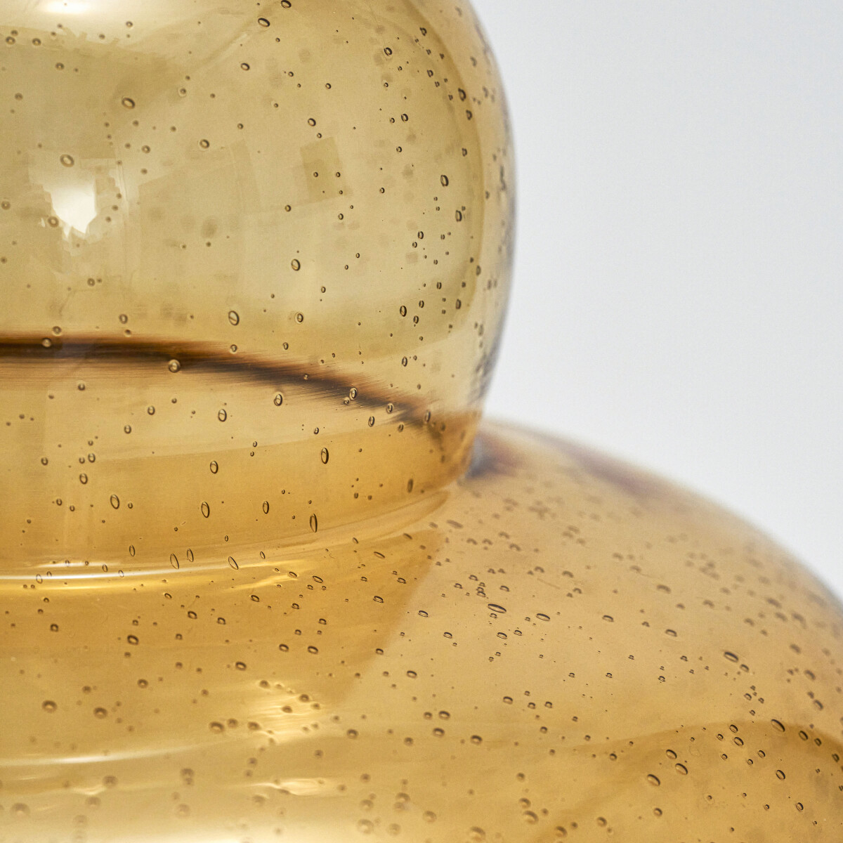 House Doctor - Bordlampe - Ribe - Glas - Amber - H 55 Cm