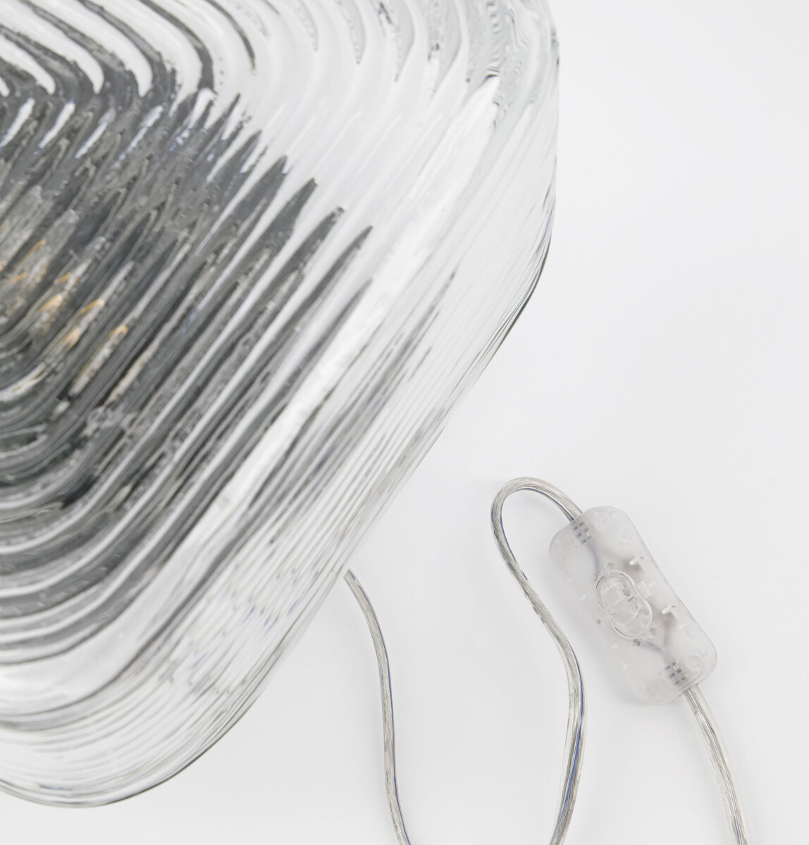 House Doctor - Bordlampe - Neat - Marmor - Grøn - H 20 5 Cm