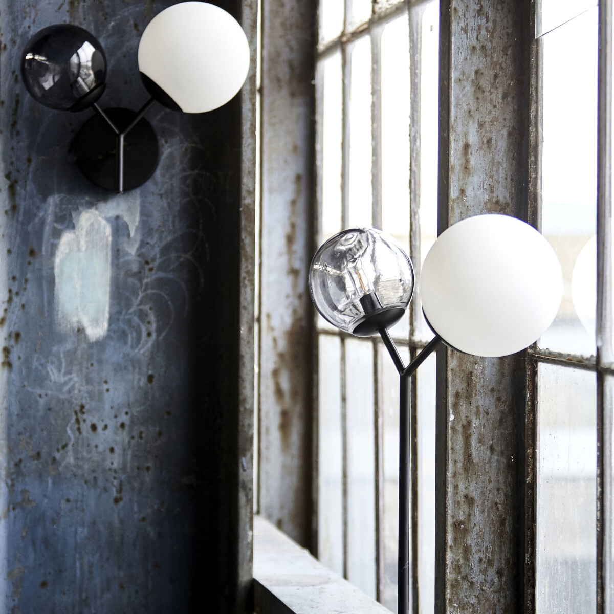 House Doctor - Bordlampe - Twice - Sort - H 65 Cm