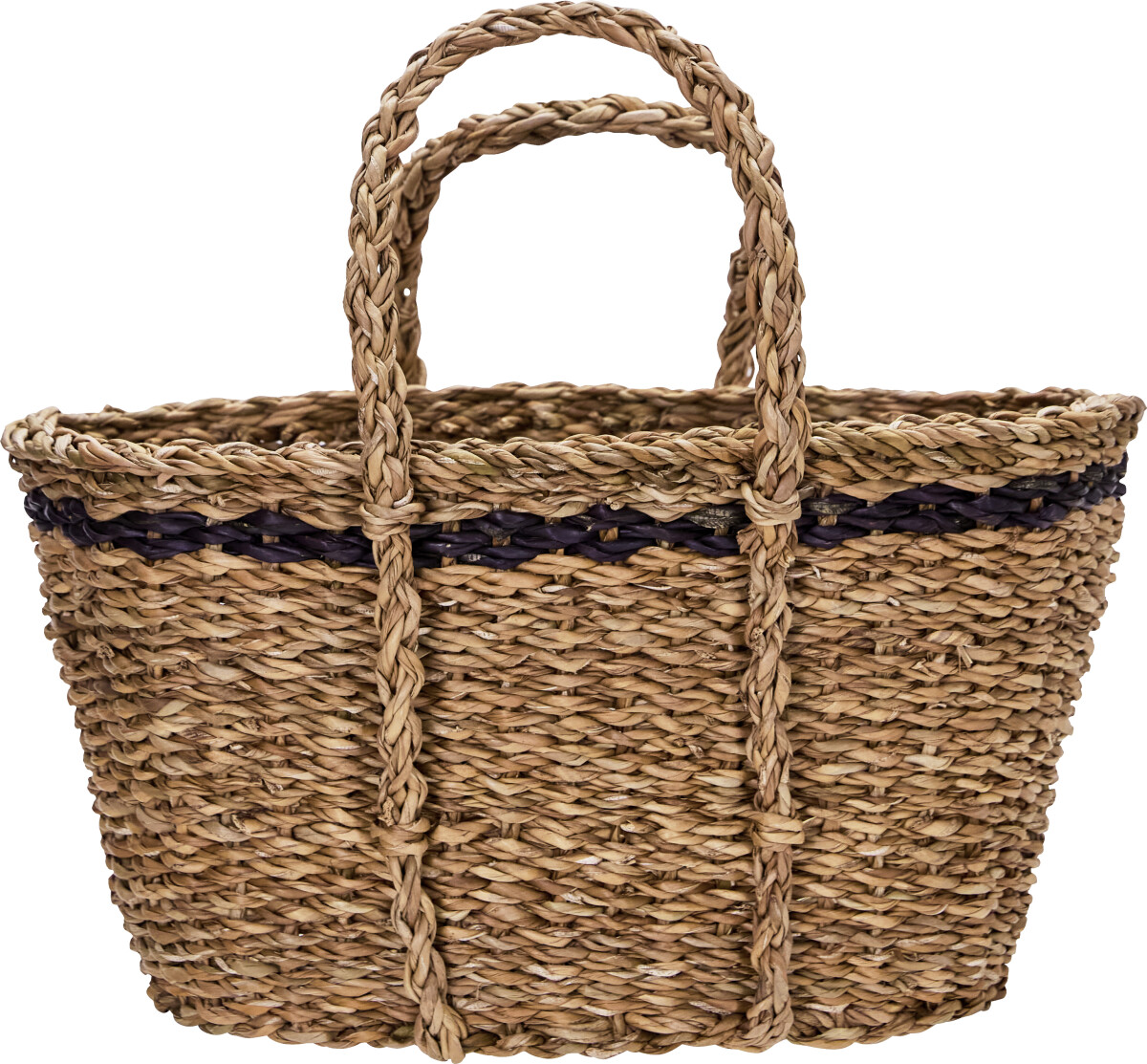 House Doctor - Kurve I Flet - Laine - Natur Og Sort - 3 Stk