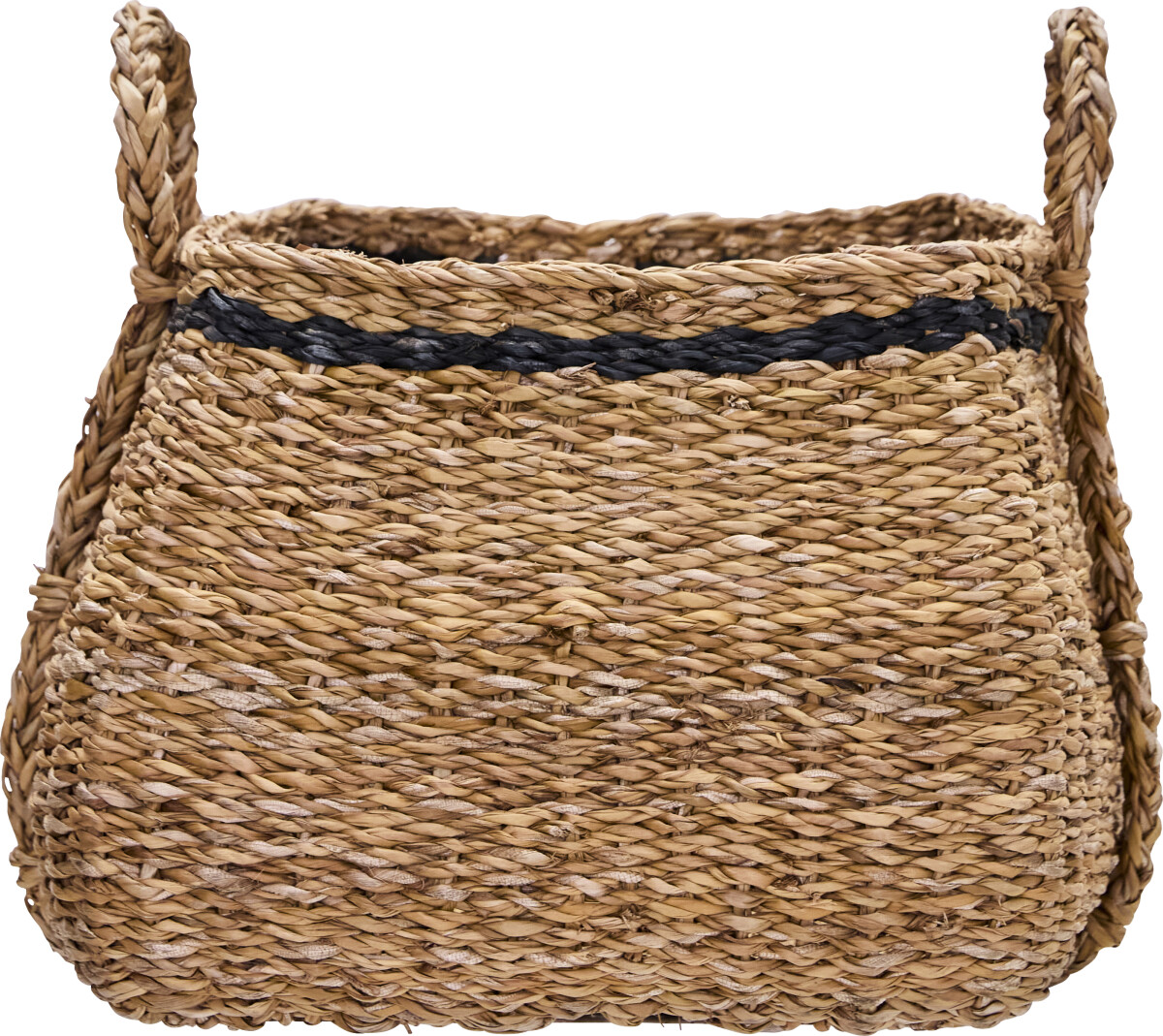 House Doctor - Kurve I Flet - Laine - Natur Og Sort - 3 Stk