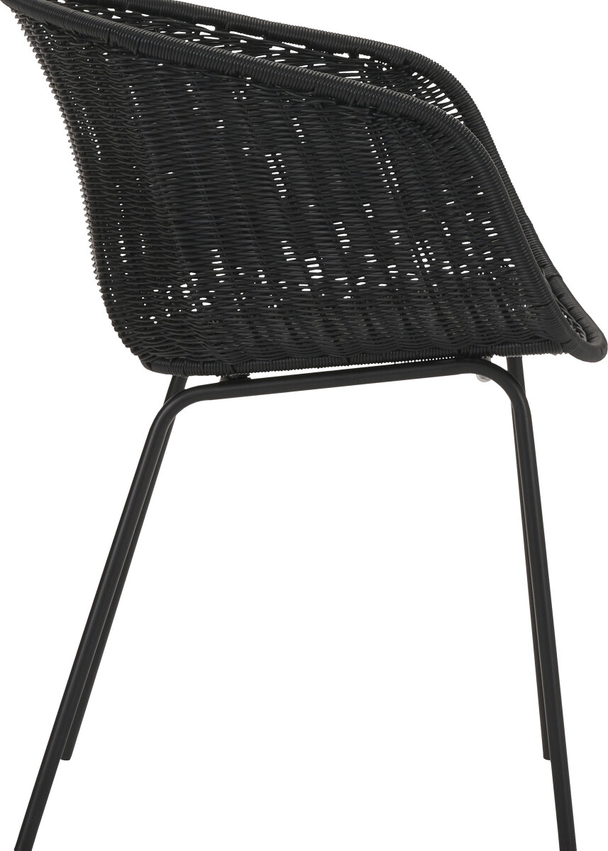 House Doctor - Lænestol - Hapur - Sort
