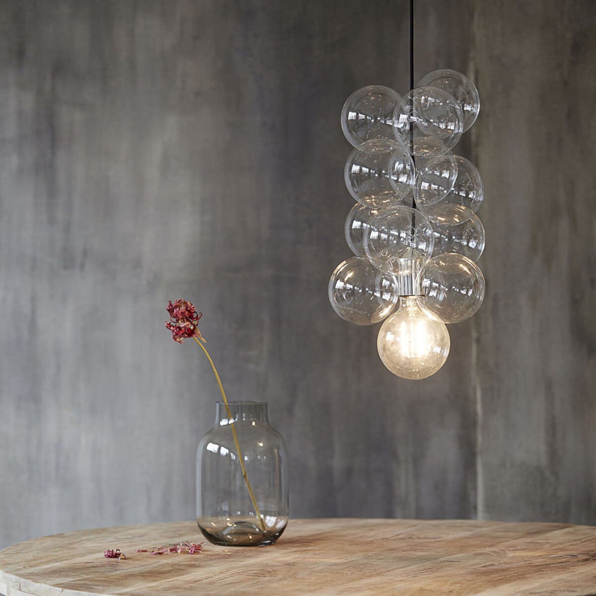 House Doctor - Pendel Lampe - Diy - Glas - Klar - Ø 12 Cm