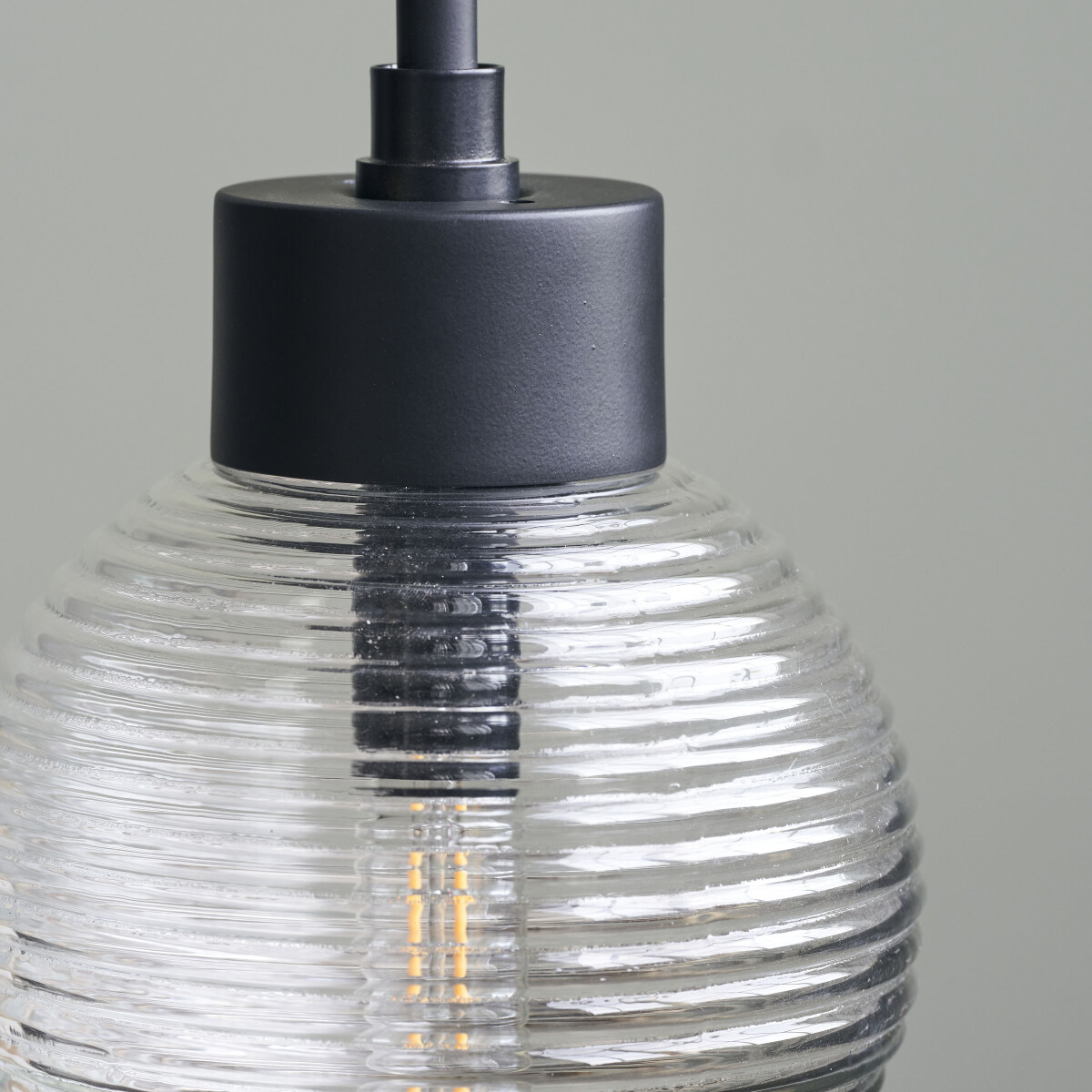 House Doctor - Pendel Lampe - Gaia - Klar - Ø 15 Cm