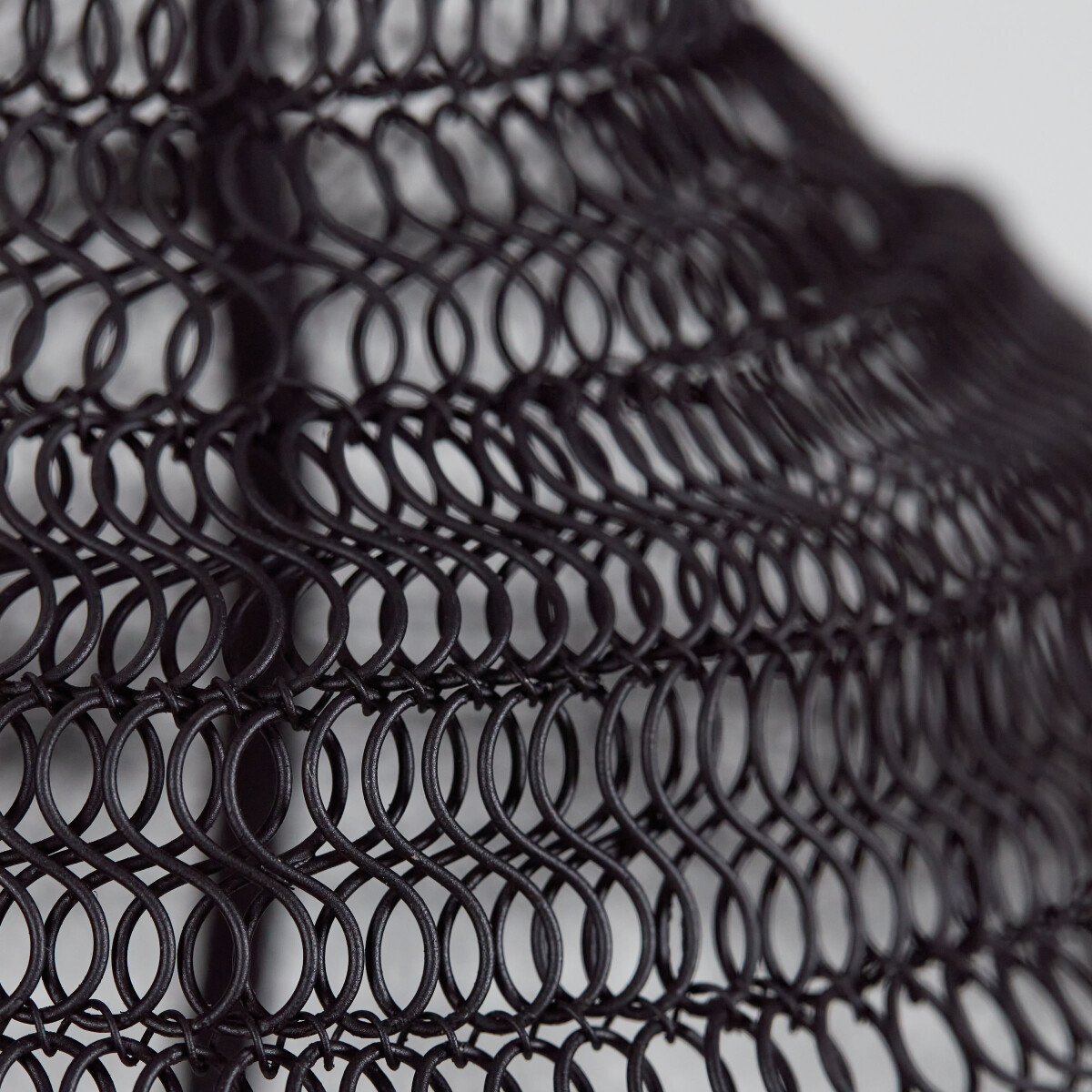 House Doctor - Pendel Lampe - Mesh - Sort - Ø 30 Cm