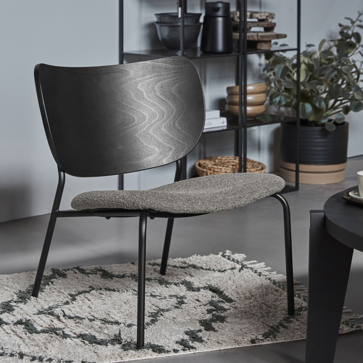 House Doctor - Loungestol - Longa - Brun