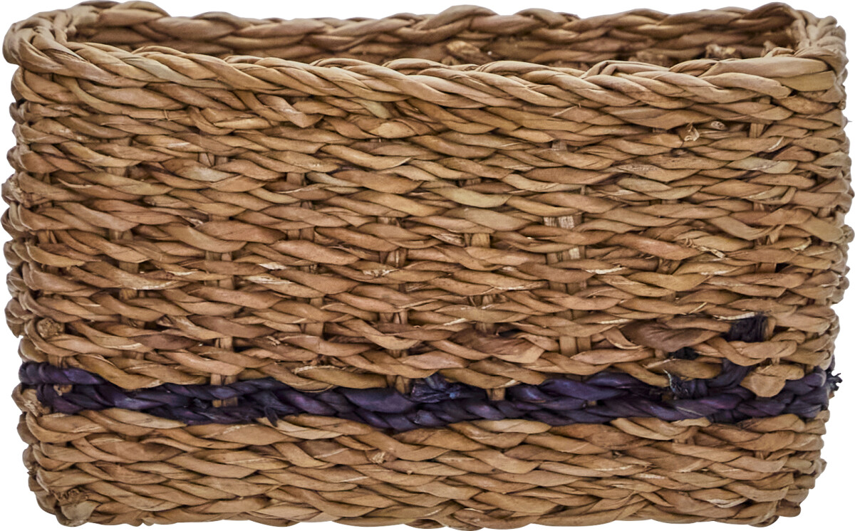 House Doctor - Kurve Til Opbevaring - Squares - Natur - 6 Stk