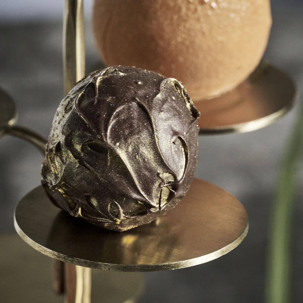 House Doctor - Etagere - Seny - Antik Messing Finish - H 40 Cm