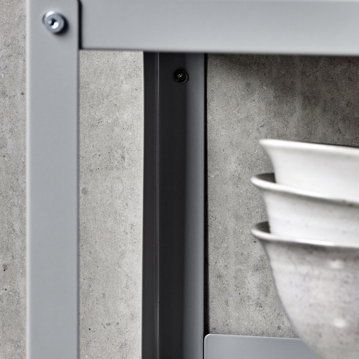 House Doctor - Vægreol - Use - Stål - Lysegrå - 128X80 Cm