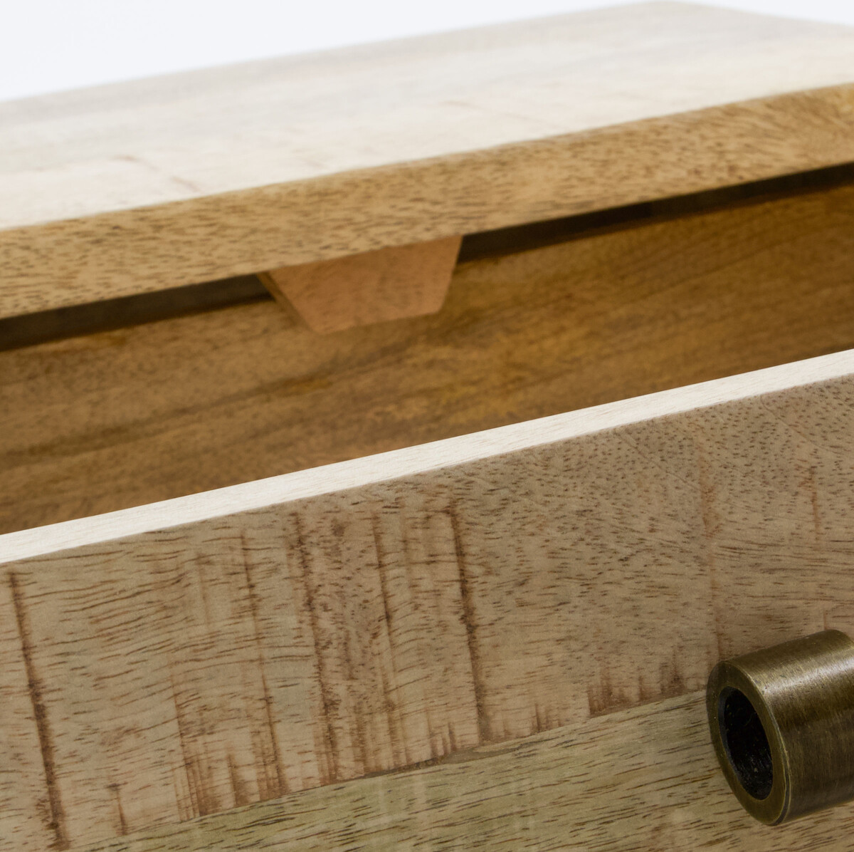 House Doctor - Sengebord Med Skuffe - Bedsi - Natur - 14X35X25 Cm