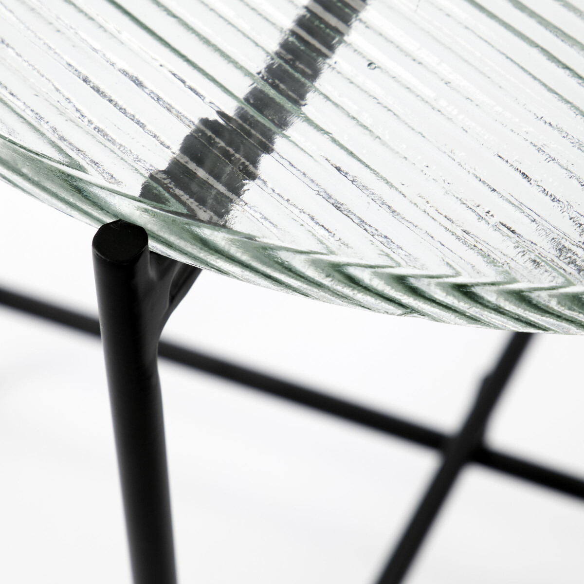 House Doctor - Sidebord - Tamu - Sort - Ø 40 Cm