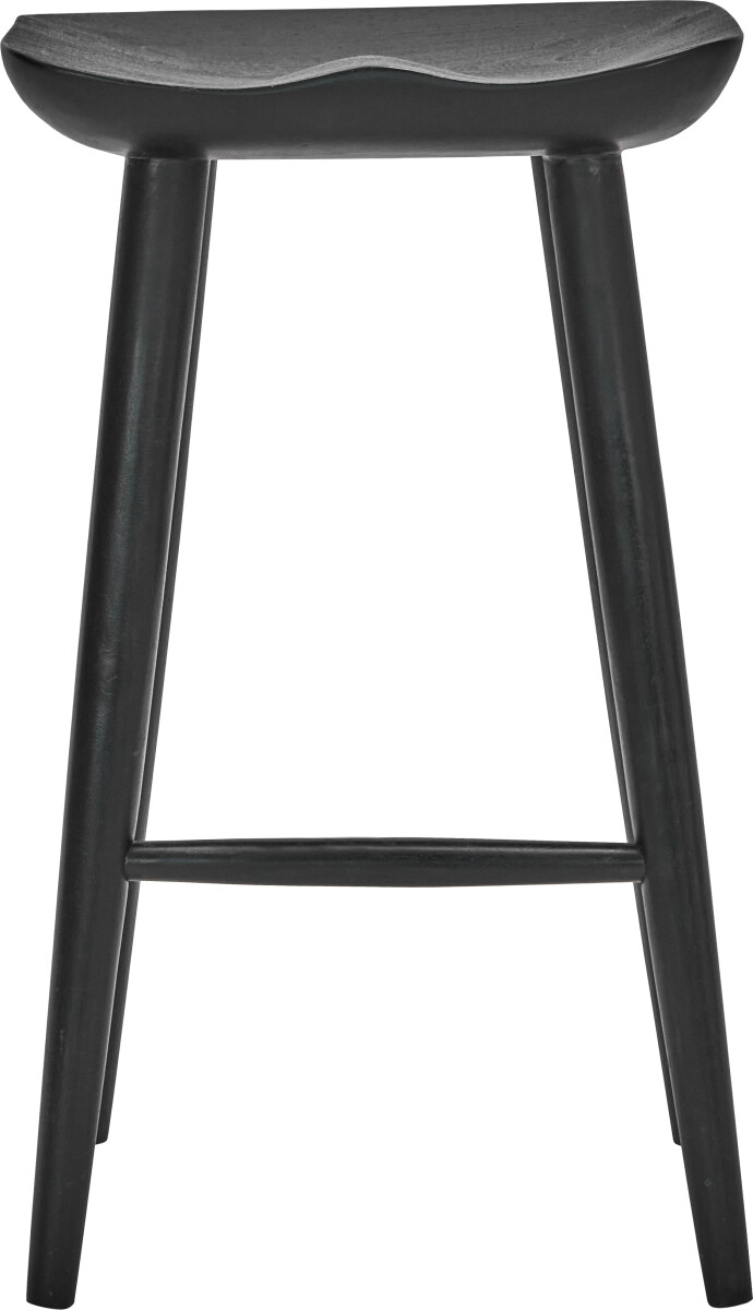 House Doctor - Barstol Taburet - Hdbar - Træ - Sort - H 66 Cm