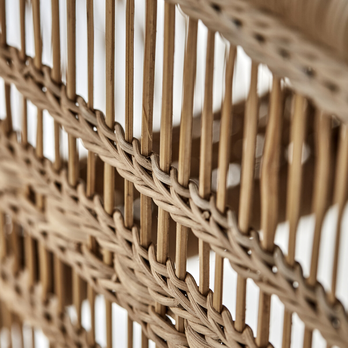House Doctor - Skammel - Rika - Rattan - Natur - 40X45X45 Cm