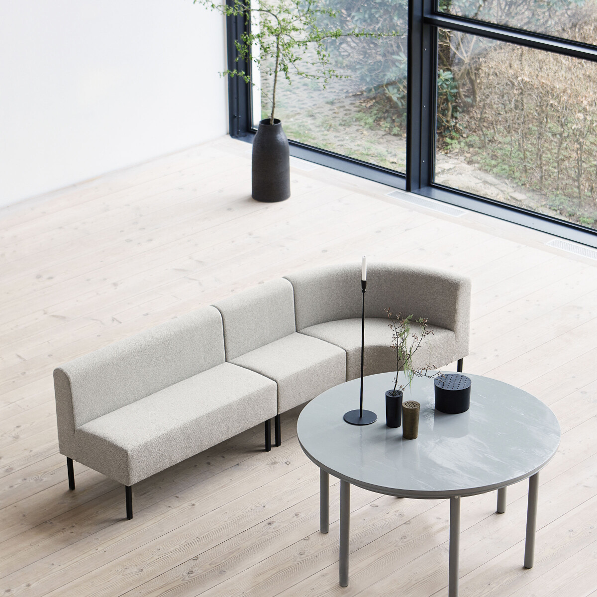 House Doctor - Modul Sofa - Hd1 Seater - Natural - 1 Person